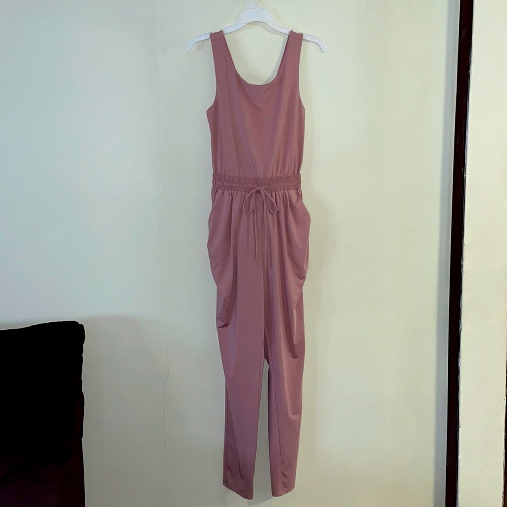 NWOT Blush Jumpsuit